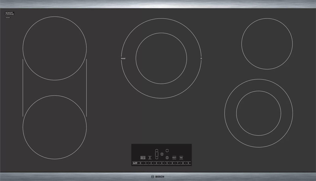 Bosch 800 Series NET8669SUC 36" Electric Cooktop with 5 Elements Full warranty