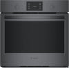 Bosch 500 Series 30" Black Stainless Single Electric Wall Oven HBL5344UC