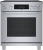 Bosch 30" Stainless Freestanding 800 Series Induction Electric Range HIS8055U - Alabama Appliance