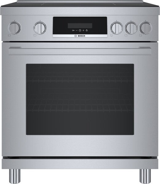 Bosch 30" Stainless Freestanding 800 Series Induction Electric Range HIS8055U