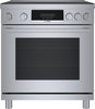Bosch 30" 800 Series Stainless Freestanding Induction Electric Range HIS8055U