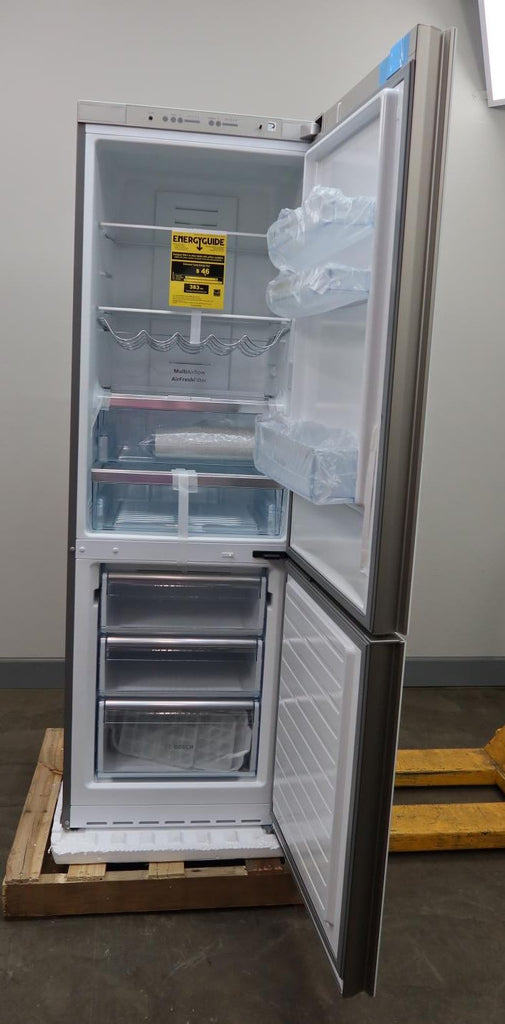 Bosch 800 Series 24" 10 Cu. Ft Freestanding Bottom Mount Refrigerator B10CB81NVW