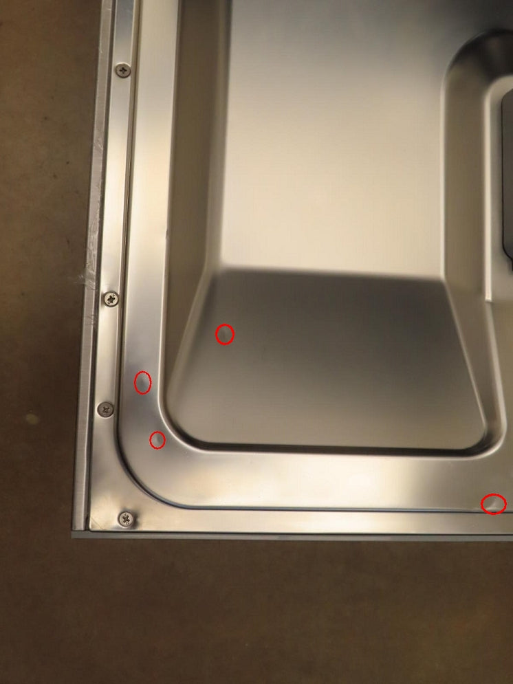 Viking VDWU524SS 24" LCD Control Panel 8 Cycles Quiet Clean Dishwasher