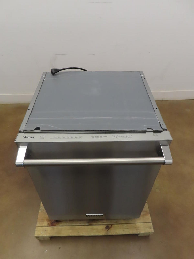 Viking VDWU524SS 24" LCD Control Panel 8 Cycles Quiet Clean Dishwasher