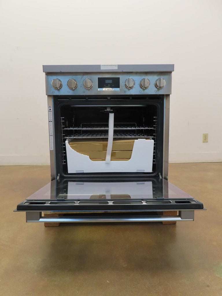 Bosch 800 Series HGS8055UC 30" Freestanding Gas Range with 5 Sealed Burners Pics