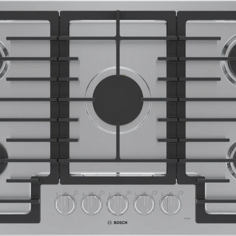 Bosch 500 Series NGM5658UC 36 Inch Gas Cooktop with 5 Sealed Burners