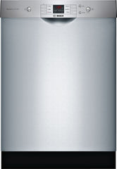 Bosch® 100 Series 24" Stainless Steel Built In Dishwasher