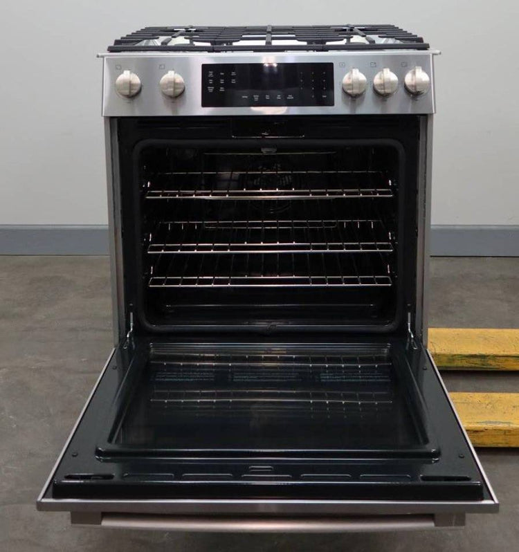 Bosch 800 Series 30" 5 Sealed Burners 9 Mode Slide-In SS Gas Range HGI8056UC