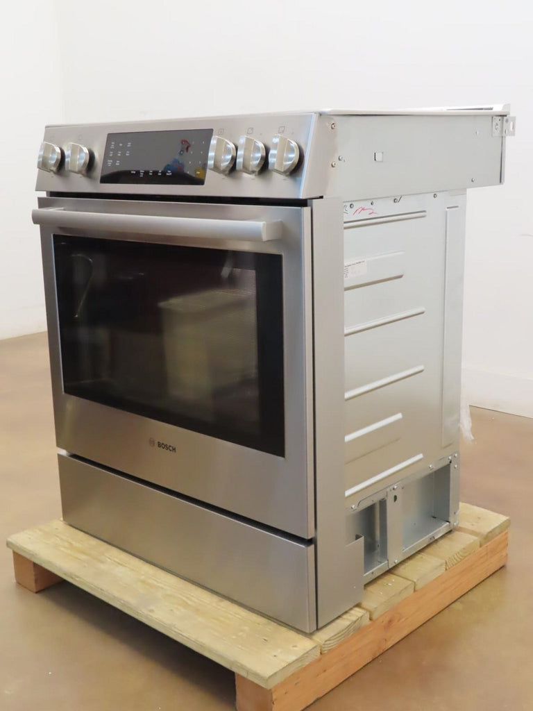 Bosch 800 Series HGI8056UC 30" Stainless Steel Slide-In Convection Gas Range Pic
