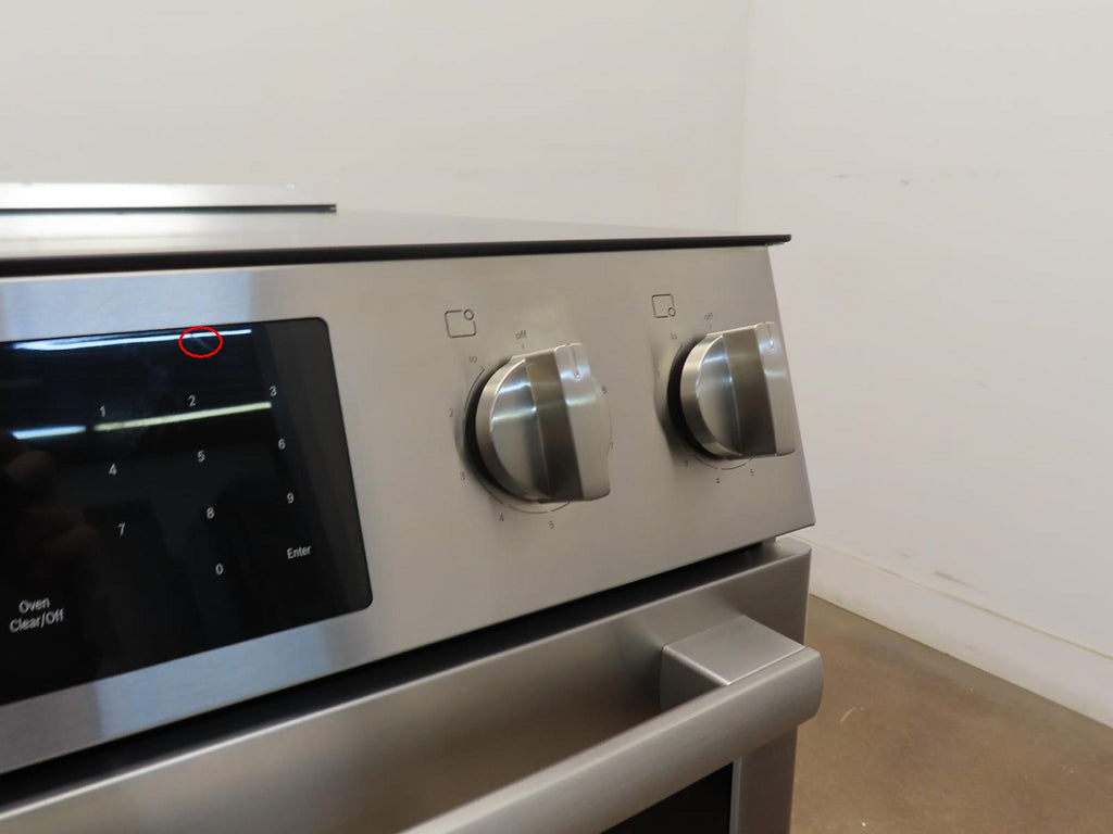 Bosch 800 Series HEI8056U 30" Warming Zone Slide-In Electric Range Full Warranty