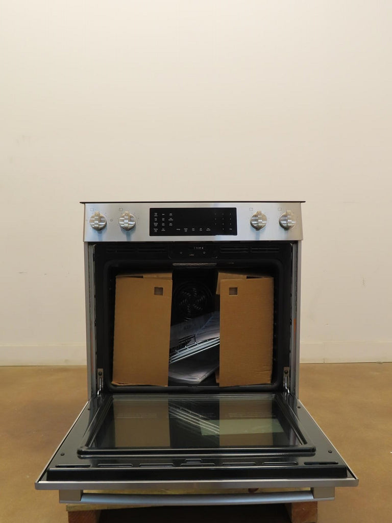 Bosch 800 Series HEI8056U 30" Warming Zone Slide-In Electric Range Full Warranty