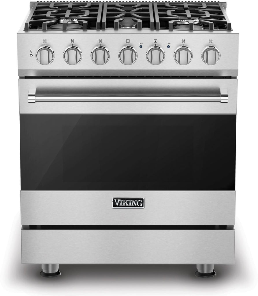 Viking 3 Series RVGR33025BSS 30" 5 Burners Freestanding Gas Range 2025 Model