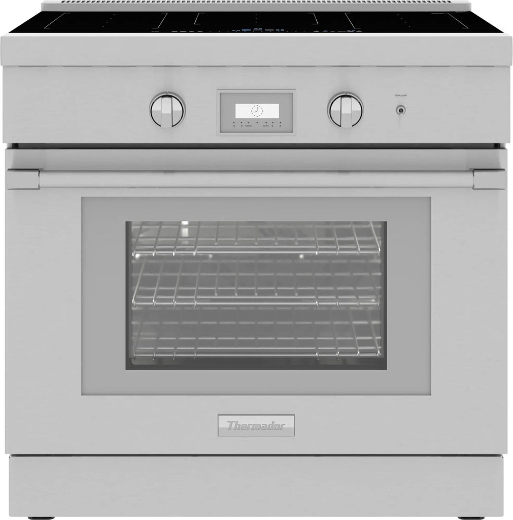 Thermador Pro Harmony 36" Freestand Professional Serie Induction Range PRI36LBHU - Alabama Appliance