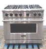 Viking '17 36" 5 Series 6 VSH™ Burner System Pro-Style Gas Range VGR5366BSS