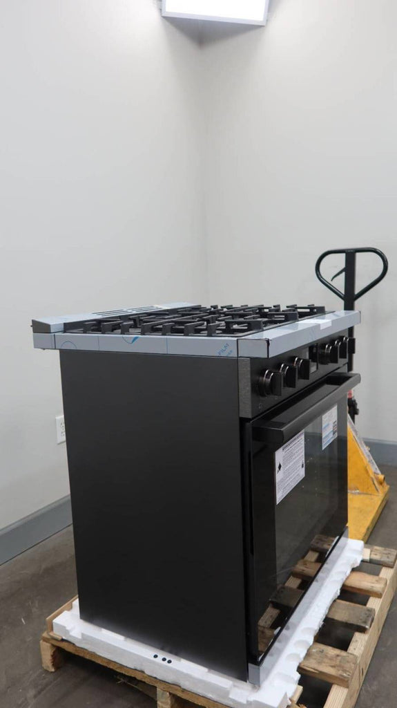 Bosch 800 Serie 30" BLK Stainless 5 Sealed Burners 3.6 cu.ft Gas Range HGS8045UC