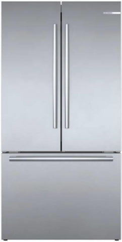 Bosch 800 Series B36CT80SNS 36 Inch Smart Counter Depth French Door Refrigerator