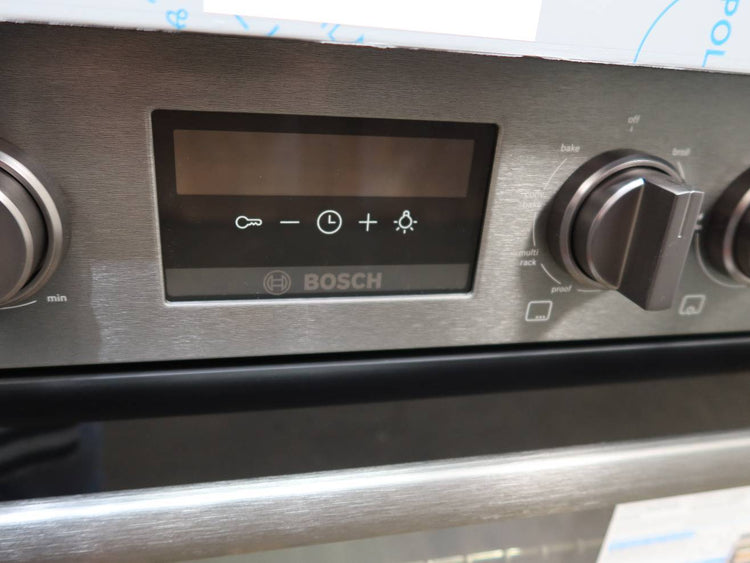 Bosch 36" 6 Sealed Burner Black Stainless 800 Series Duel Fuel Range HDS8645U