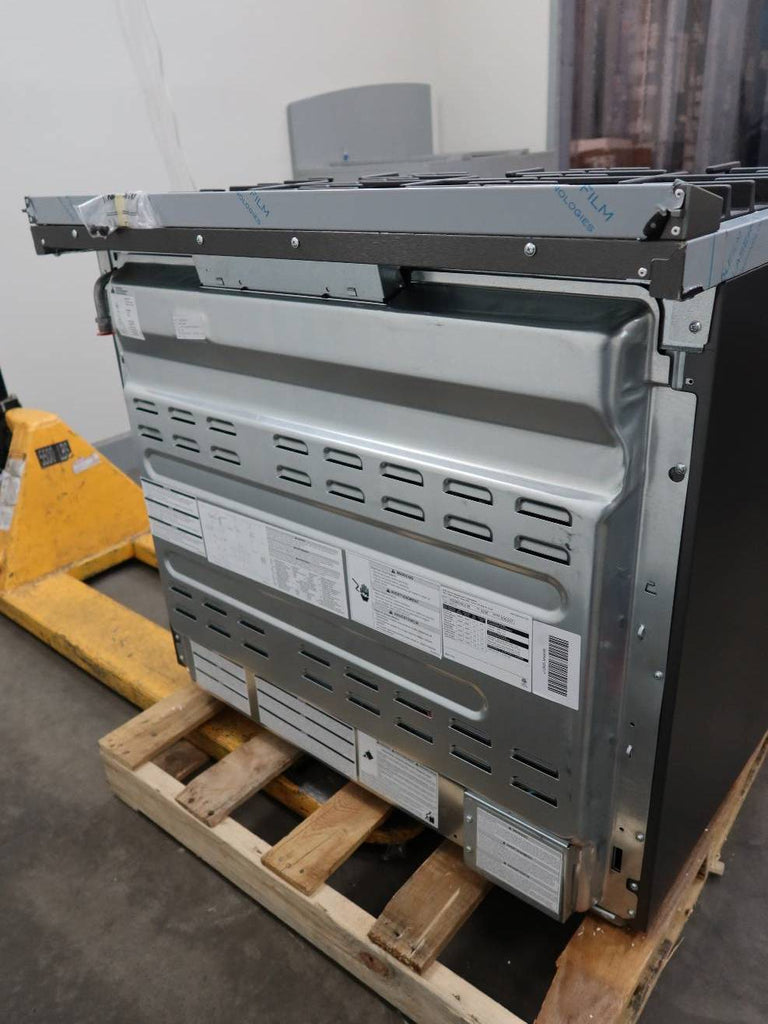 Bosch 36" 6 Sealed Burner Black Stainless 800 Series Duel Fuel Range HDS8645U