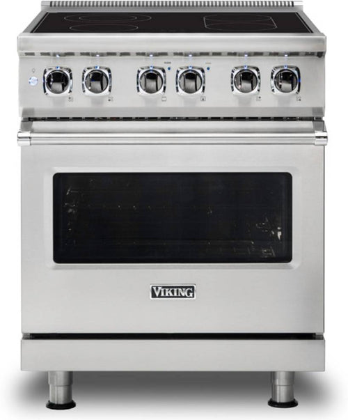 Viking 5 Series VER53014BSS 30 in 4.7 cu.ft S. Steel Freestanding Electric Range