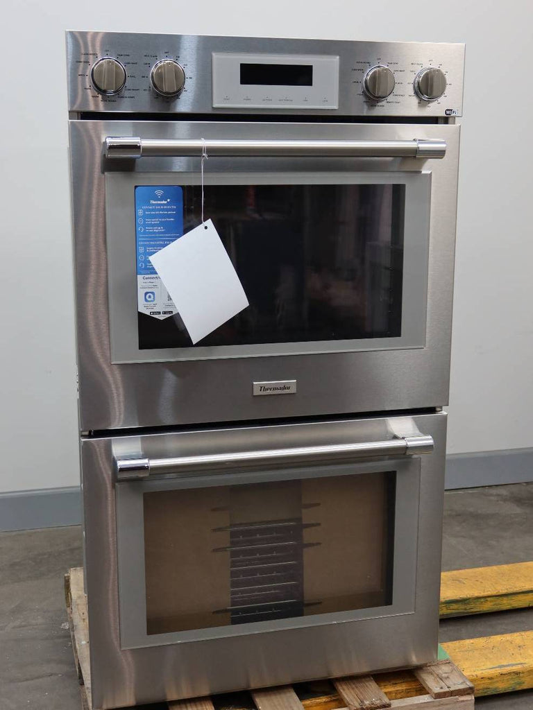 Thermador 30" Self-Clean SoftClose Professional Series Double Wall Oven PO302W