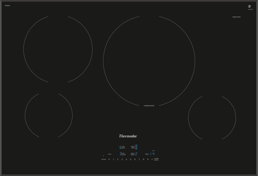 Thermador Masterpiece Series 30"4 Elements Induction Cooktop CIT304YB