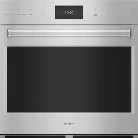 NIB Wolf E Series SO3050PESP 30 Inch 4.7 cu. ft Single Smart Electric Wall Oven