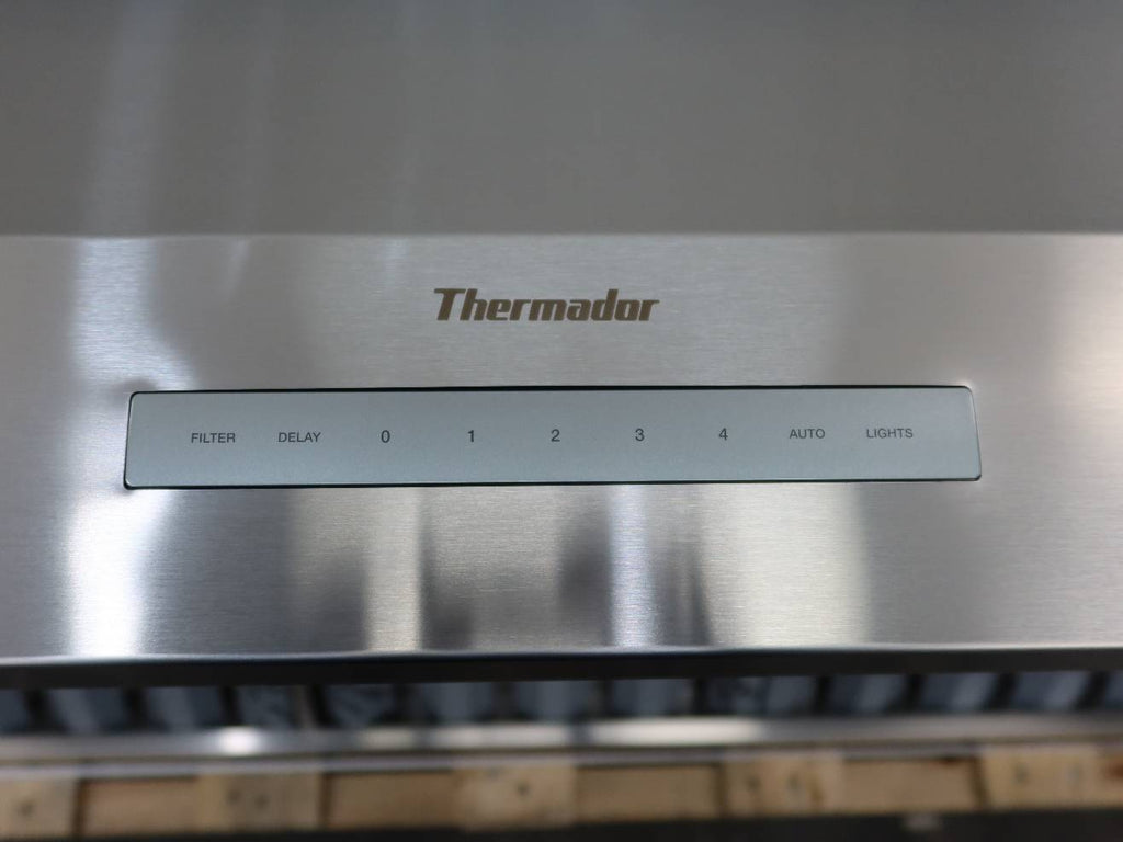 Thermador 48" Delay Shut-Off 4-speed Professional Series SS Wall Hood PH48HWS