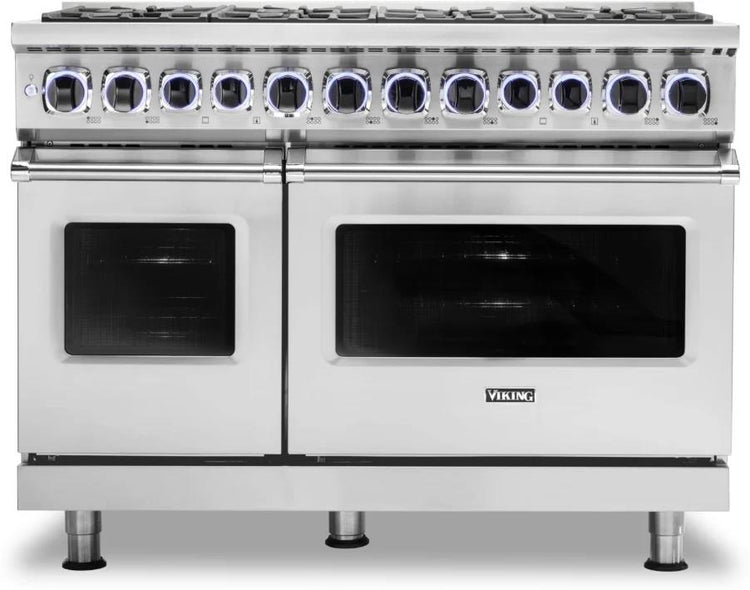 Viking 7 Series VDR74828BSSLP 48" Professional Dual Fuel Range 2023 Model