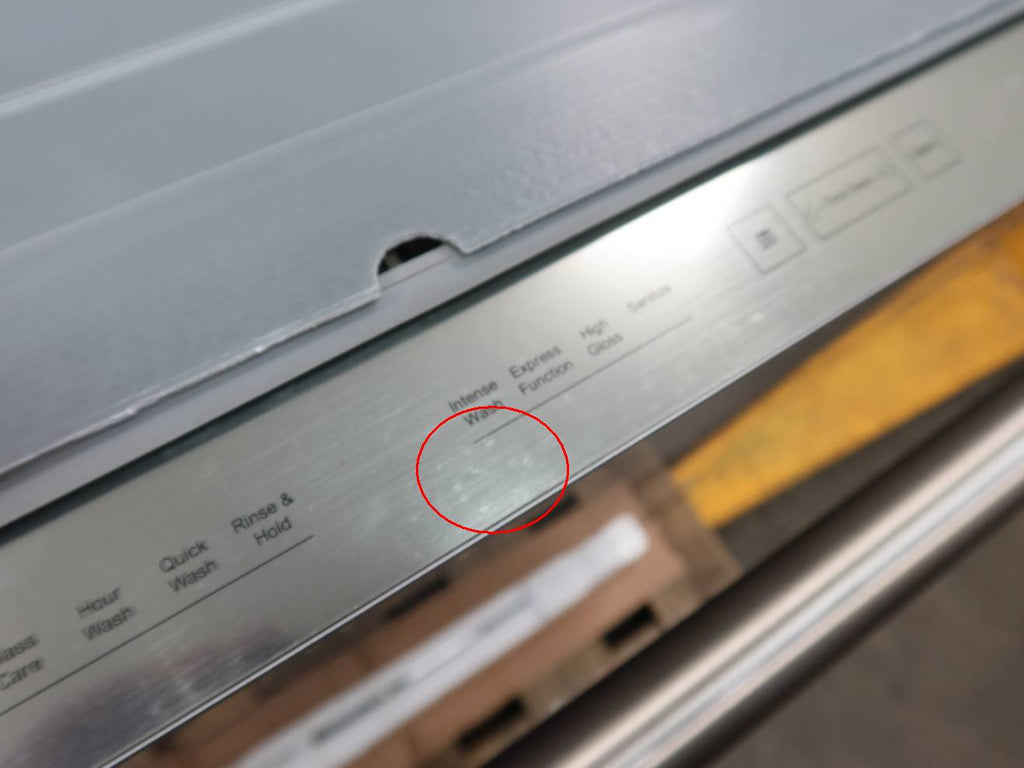 Viking 24" LCD Control Panel 8 Cycles Quiet Clean Stainless Dishwasher VDWU524SS