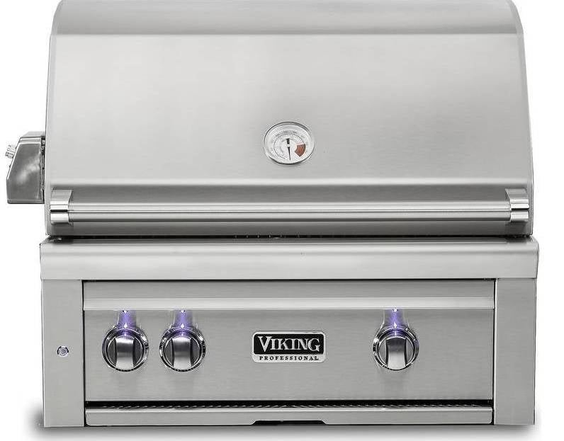 Viking 5 Series 30" 840 square in Liquid Propane '19 Built-In Grill VQGI5301LSS