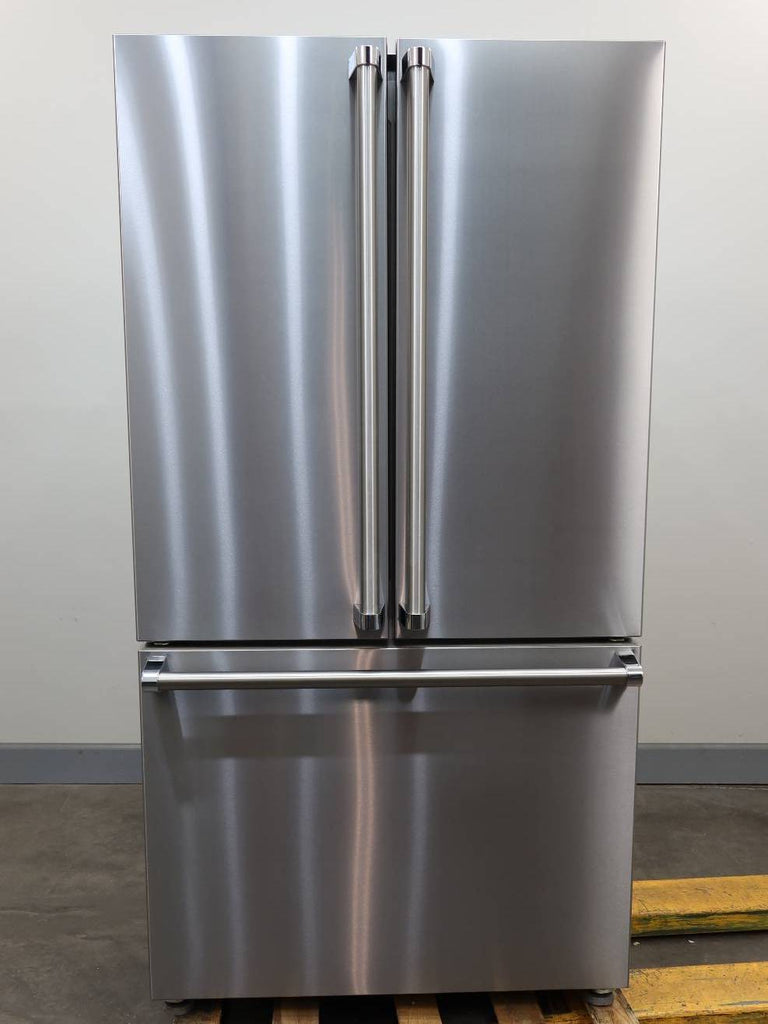 Viking 3 Series 36" 19.8 Cu.Ft Stainless '21 French Door Refrigerator RVFFR336SS