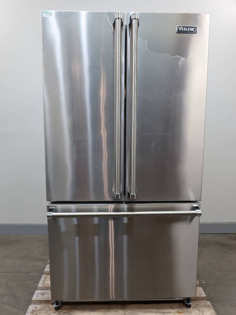 Viking 3 Series '19 36" SS Counter Depth French-Door Refrigerator RVRF3361SS