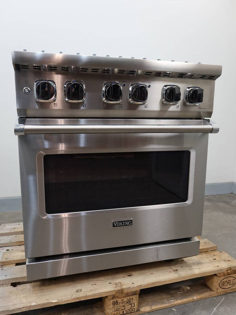 Viking Professional 5 Series '20 30" 4.7 Cu.Ft SS Dual Fuel Range VDR5304BSS - Alabama Appliance