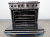 Viking 5 Series 36" Stainless Steel 2021 Pro flow Pro-Style Gas Range VGR5366BSS