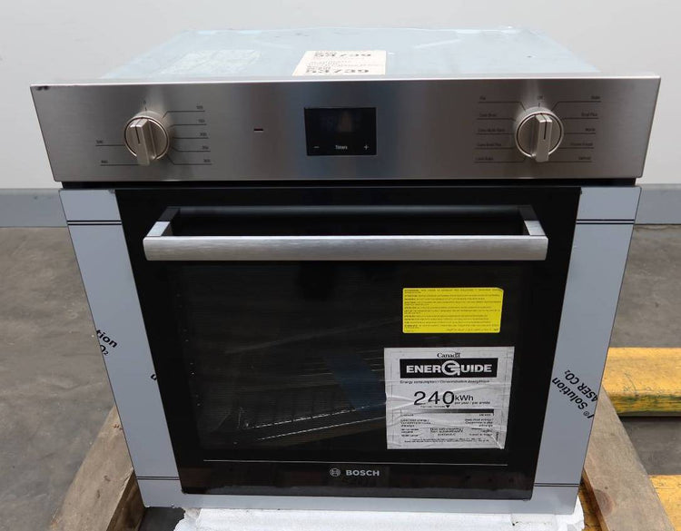 Bosch 500 Series 24" SS Single 2.8 Cu.Ft Convection Electric Wall Oven HBE5453UC