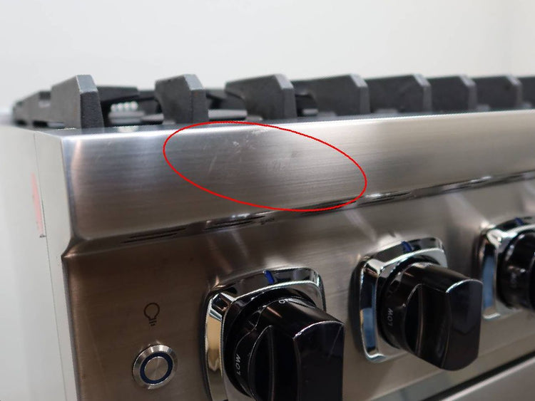 Viking 5 Series 36" Stainless Steel 2021 Pro flow Pro-Style Gas Range VGR5366BSS