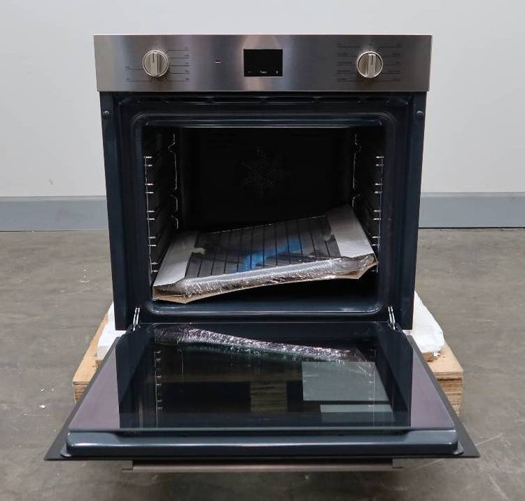 Bosch 500 Series 4 Inch Stainless Single Convection Electric Wall Oven HBE5453UC