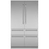 Thermador Freedom Collection 48" SS Built-In French Door Refrigerator T48BT120NS