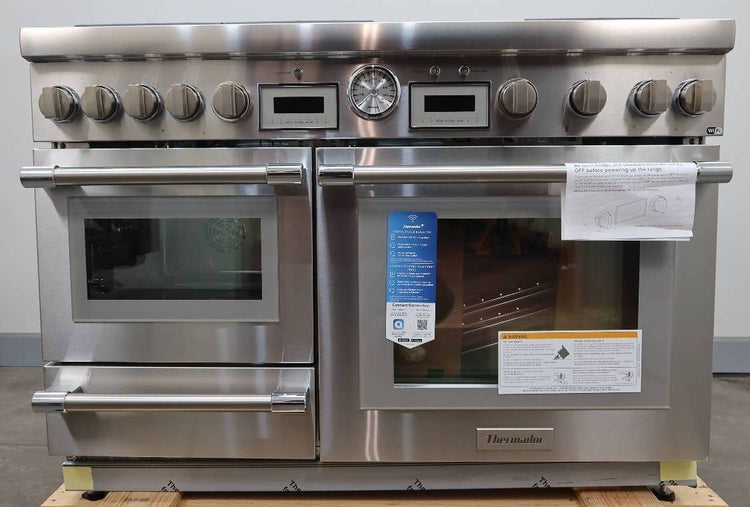 Thermador 48" SS Freestanding Professional Dual Fuel Smart Range PRD48WDSGU