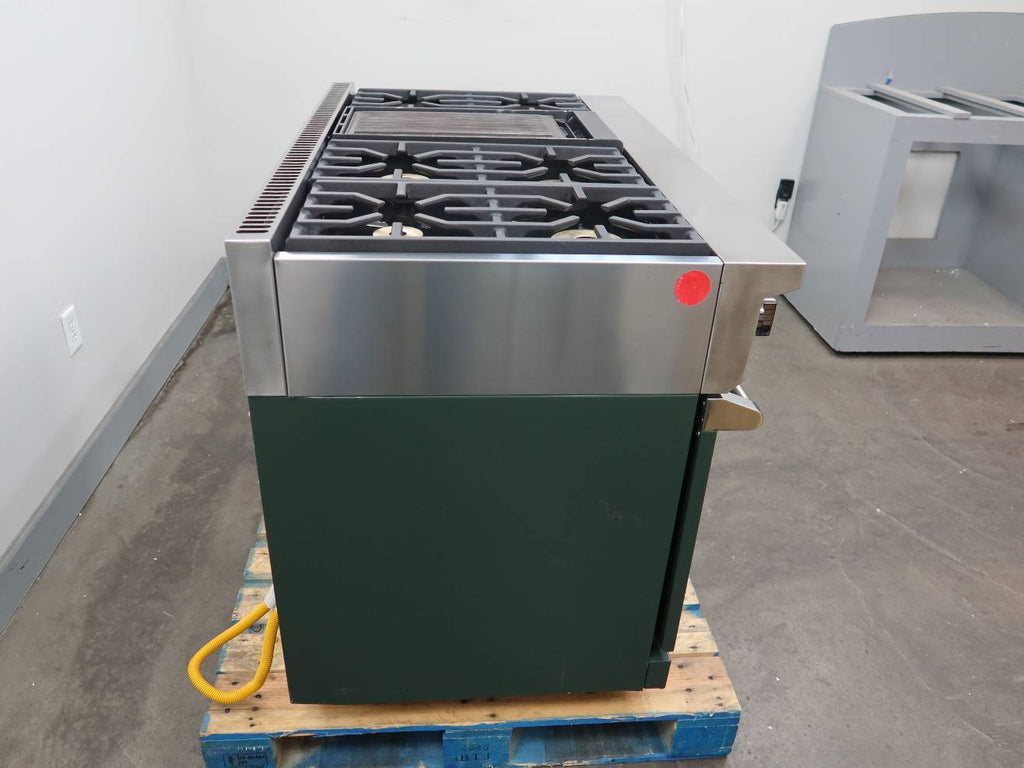 Viking 7 Serie 48" Pro-Style 2021 Black forest Green N. Gas Range VGR74826GBF