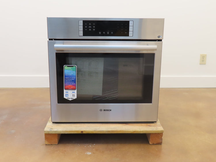 Bosch 800 Series HBL8454UC 30" Single Convection Smart Electric Wall Oven Images