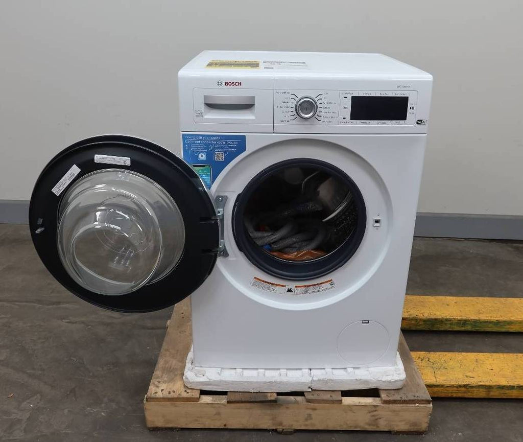 Bosch 500 Series 24" Compact Front Load 2.2 Cu. Ft  WHT Smart Washer WAW285H1UC - Alabama Appliance