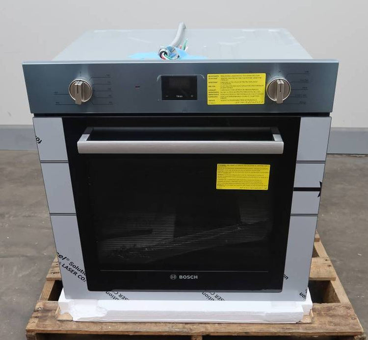 Bosch 24" SS Single 2.8 Cu.Ft Convection Electric 500 Series Wall Oven HBE5453UC