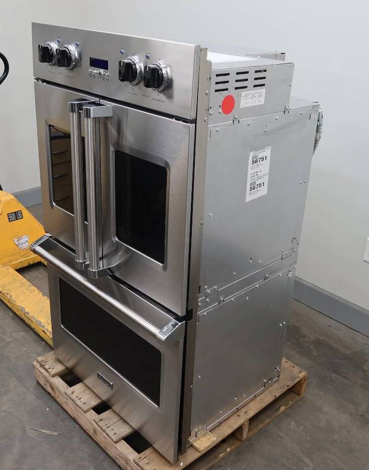 Viking Professional Serie 7 '21 30" 9.4 Cu.Ft Double French-Door Oven VDOF7301SS