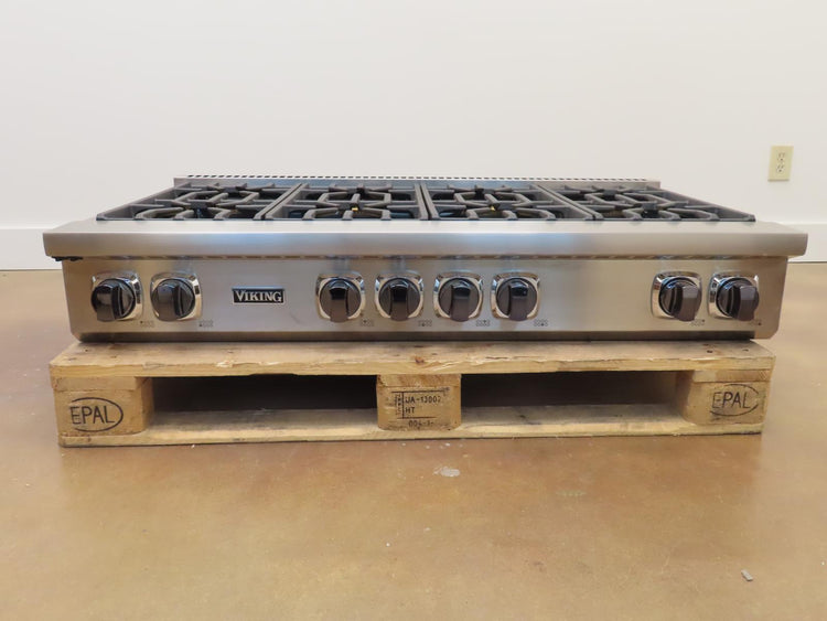 Viking 7 Series VRT7488BSSLP 48 Inch Pro-Style Gas Rangetop 2023 Model