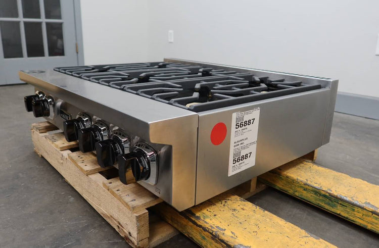 Viking 7 Series 36" 2021 Stainless 6 Elevation Burners Gas Rangetop VRT7366BSS (PRICE) (USED)