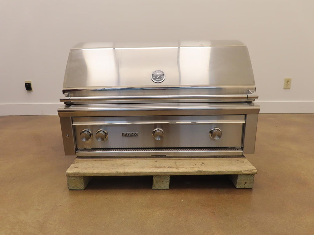 Lynx Professional Grill Series L42TRNG 42" Built-In Stainless Steel Grill Pics