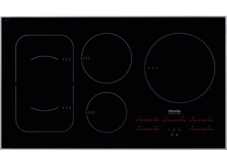 NIB Miele 36" PowerFlex Tech 5 Cooking Zones Framed Induction Cooktop KM6370