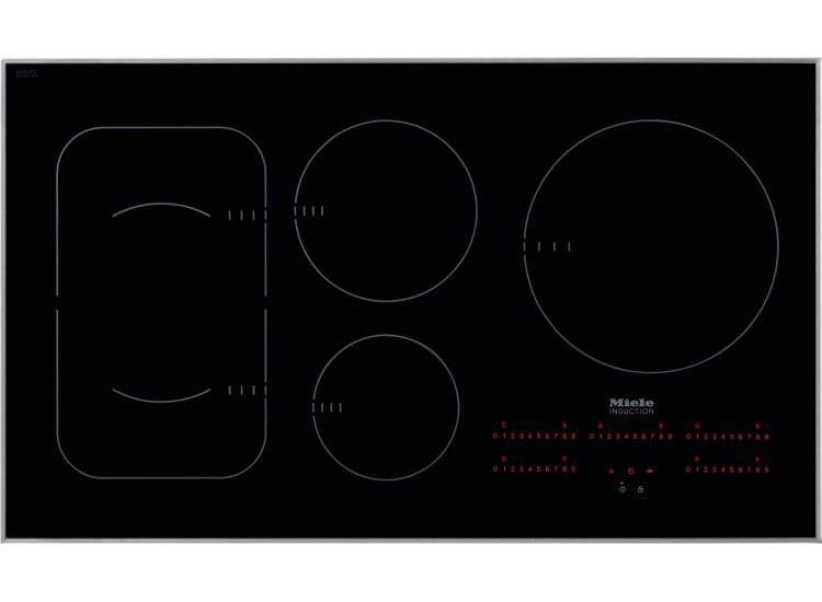 Miele 36" 5 Cooking Zones PowerFlex Tech Framed Induction Cooktop KM6370