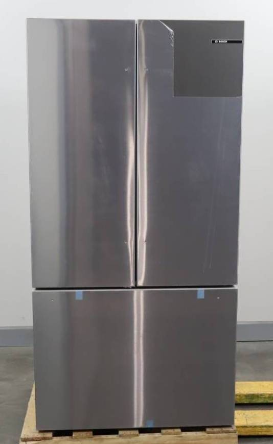 Bosch 800 Series 36" LED 21 cu.ft. Smart French Door SS Refrigerator B36CT80SNS